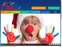 Tablet Screenshot of aerialathletics.com